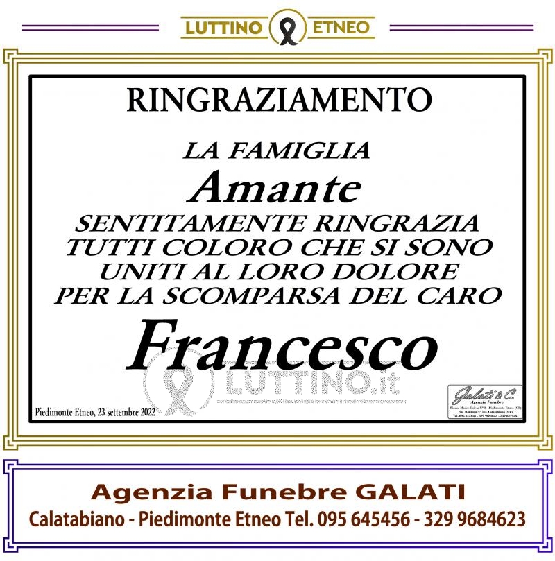 Francesco Amante 